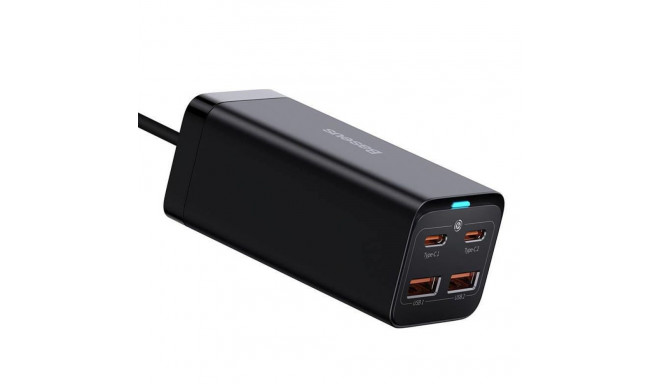 Baseus GaN3 Pro Wall Charger PD / 65W / 2x USB-C / 2x USB  + USB-C - USB-C Cable