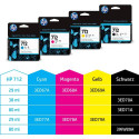 "HP Tinte 712 3ED70A Schwarz 38 ml"