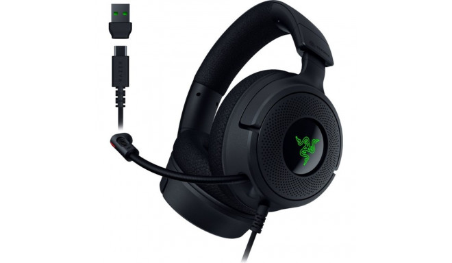 "Razer Kraken V4 X wired Gaming Headset black"