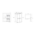 Side-by-side fridge Whirlpool WQ9U3LEF