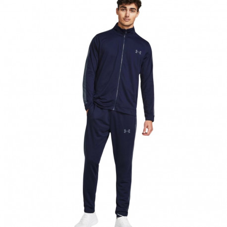 Dres męski Under Armour Rival Knit Track Suit granatowy 1357139 410 M