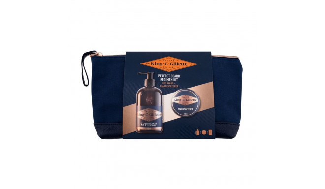 Gillette King C. Perfect Beard Regimen Kit (350ml) (Set)