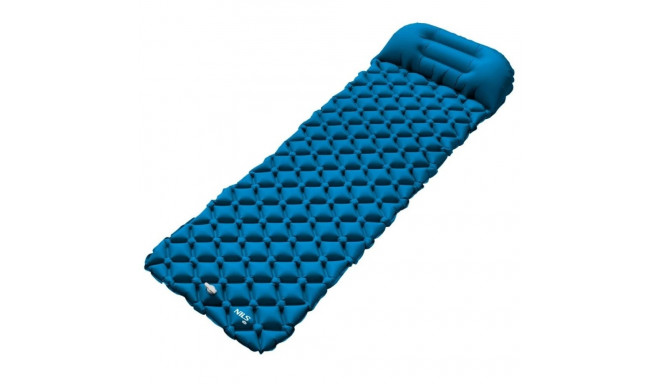 Tourist mat with pump NILS Camp NC4006 turquoise