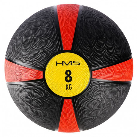HMS Fitness NK08 medicine ball 8 kg Black, Red