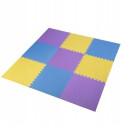 Puzzle mat multipack One Fitness MP10 yellow-blue-purple