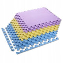 Puzzle mat multipack One Fitness MP10 yellow-blue-purple