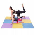 Puzzle mat multipack One Fitness MP10 yellow-blue-purple