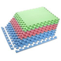 Puzzle mat multipack One Fitness MP10 green-blue-red