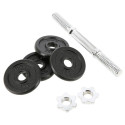 Threaded barbell HMS SG01 7 kg 4 plates