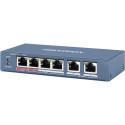 Hikvision DS-3E0106HP Unmanaged Desktop 10/100 Mbps (RJ-45) ports quantity 6