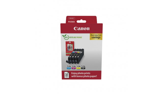 Canon tindikassetid 4540B019 4tk originaal, must, tsüaan, magenta, kollane