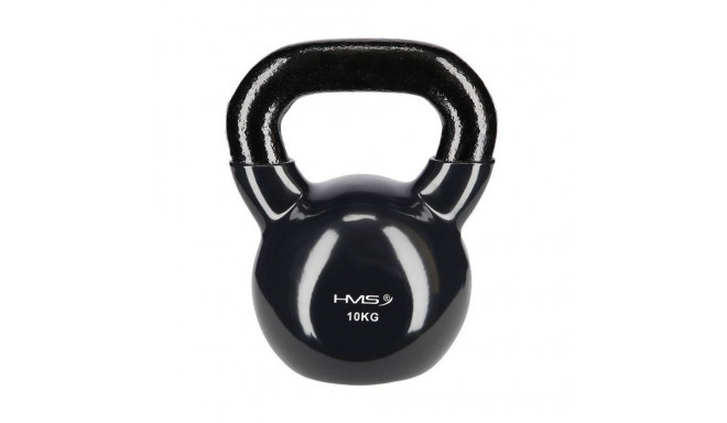 Vinyl kettlebell 10 kg black HMS KNV10