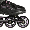 INLINE SKATES NILS EXTREME NA9157 BLACK/PURPLE SIZE. 45