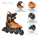 INLINE SKATES NILS EXTREME NA14112 BLACK-ORANGE SIZE. 40