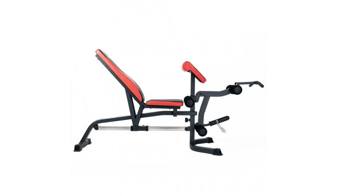 HMS Fitness LS3050 Adjustable weight training bench Adjustable backrest Adjustable seat Gym Black, R