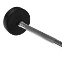 HMS GSG30 fixed barbell/rubber bar 30 kg