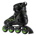 INLINE SKATES NILS EXTREME NA9022 BLACK-GREEN SIZE. 40