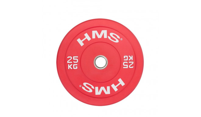 Olympic 25 kg punane HMS CBR25 tõsteketas