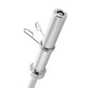 Olympic straight barbell 16.2kg/2000mm + spring clamps HMS GOP200