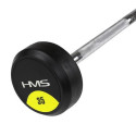 HMS GSG35 fixed barbell/rubber bar 35 kg