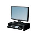 Fellowes Computer Monitor Stand with 3 Height Adjustments - Designer Suites Monitor Riser with Stora