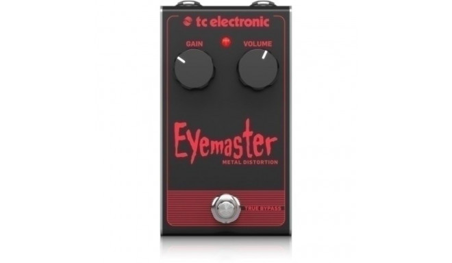 TC Electronic Eyemaster Metal Distortion kitarriefekt