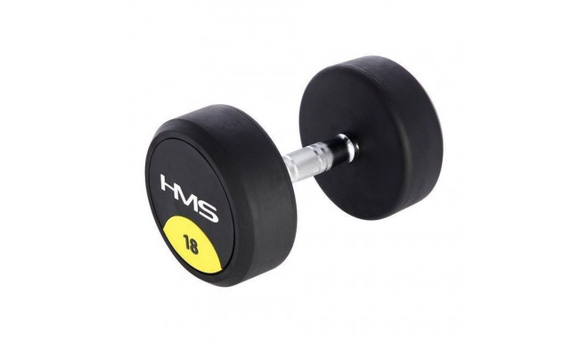 Rubberised dumbbell 18kg HMS HG PRO 18