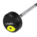 HMS GSG40 fixed barbell/rubber bar 40 kg