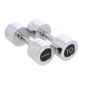 Chrome dumbbells 2x10 kg HMS CHD10