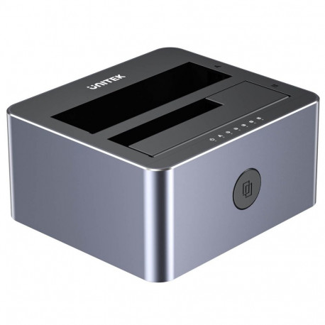 UNITEK kloonimisjaam 2x SATA 2.5" 3.5" USB-C 10GB