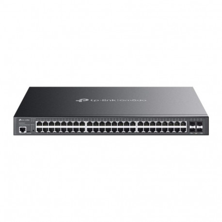 TP-Link Omada SG3452XMPP hallatav L2+ gigabit ethernet (10/100/1000) PoE 1U must võrgulüliti