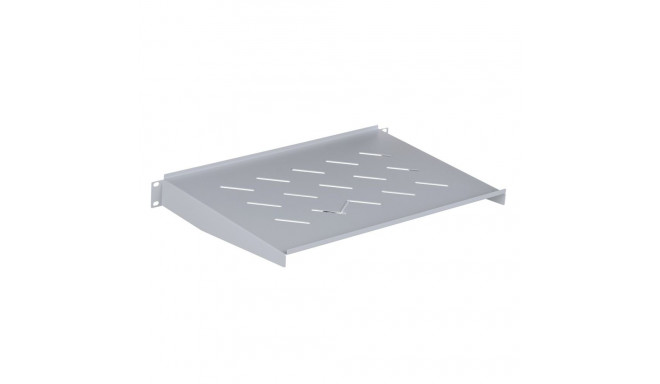 Lanberg shelf for 19" racks universal 1U AK-1008-S