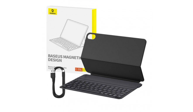 Baseus Magnetic Keyboard Case Baseus Brilliance for Pad 10 10.9" (black)