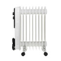 Adler AD 7816 electric space heater Outdoor White 2000 W Oil electric space heater