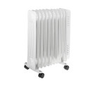 Adler AD 7816 electric space heater Outdoor White 2000 W Oil electric space heater