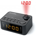 Muse clock radio M-178P, black