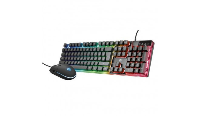 Trust GXT 838 Azor keyboard Mouse included Gaming USB Czech, Slovakian Black