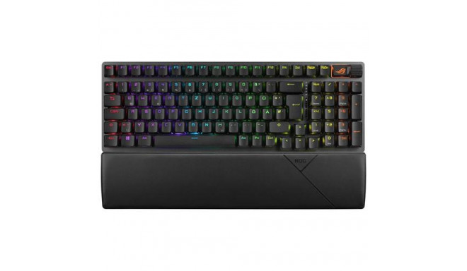 ASUS ROG Strix Scope II 96 wireless keyboard USB + RF Wireless + Bluetooth QWERTZ Swiss Black