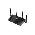 ASUS RT-BE88U wireless router 10 Gigabit Ethernet Dual-band (2.4 GHz / 5 GHz) Black, Grey