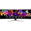 MSI MPG 491CQP QD-OLED computer monitor 124.5 cm (49&quot;) 5120 x 1440 pixels DQHD QDOLED Black