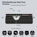 Contour Design RollerMouse Red Plus, Wireless - ergonomic mouse - wireless- Bluetooth - USB-C