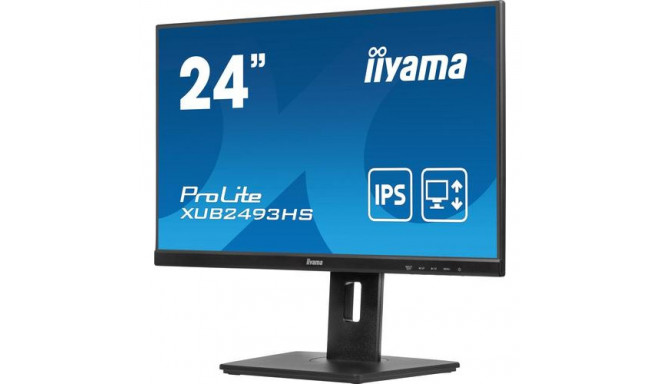 iiyama ProLite XUB2493HS-B6 computer monitor 60.5 cm (23.8&quot;) 1920 x 1080 pixels Full HD LED