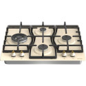 Gorenje GW6D42CLI hob Beige Built-in 60 cm Gas 4 zone(s)