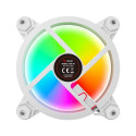 Savio FAN-01 WHITE computer cooling system Computer case