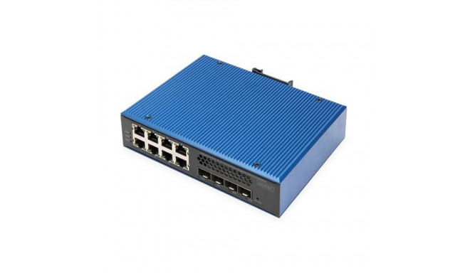 Digitus Industrial 8 + 4 10G uplink port L3 managed Gigabit Ethernet switch