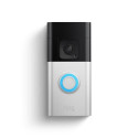 Ring Battery Doorbell Plus Black, Nickel