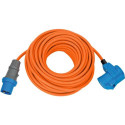 Brennenstuhl 1167650525 power extension 25 m Outdoor Blue, Orange