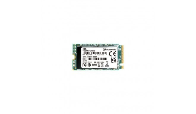 Transcend 400S M.2 2 TB PCI Express 3.0 3D NAND NVMe