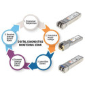 Intellinet Transceiver Module Optical, 10 Gigabit Fiber SFP+, 10GBase-LR (LC) Single-Mode Port, 300m