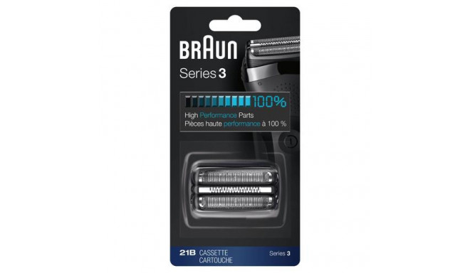 Braun Series 3 21B Electric Shaver Head Replacement Cassette – Black